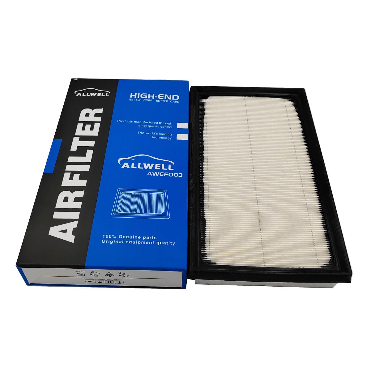 All Well Engine Air Filter Fits Toyota Rav4 Hybrid(19-23),Camry Hybrid(18-22),Corolla(20-22),Avalonhybrid(19-22),Rav4 Prime,High